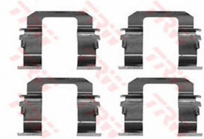 TRW pfk390 -  Комплектующие, колодки дискового тормоза