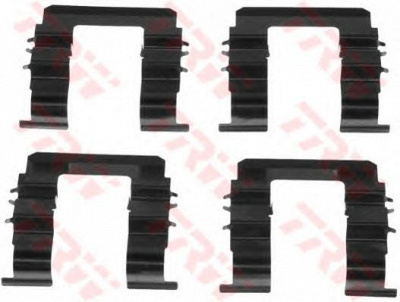TRW pfk511 -  Комплектующие, колодки дискового тормоза