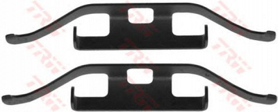 TRW pfk536 -  Комплектующие, колодки дискового тормоза