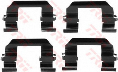 TRW pfk543 -  Комплектующие, колодки дискового тормоза
