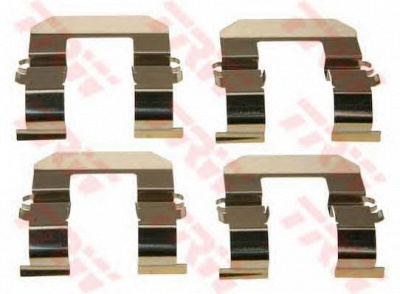 TRW pfk556 -  Комплектующие, колодки дискового тормоза