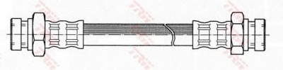 TRW pha306 -  Тормозной шланг