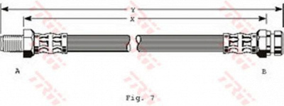 TRW phb203 -  Тормозной шланг