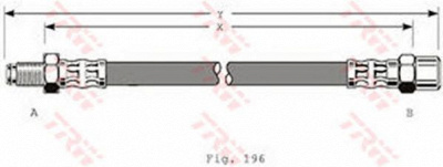 TRW phb352 -  Тормозной шланг