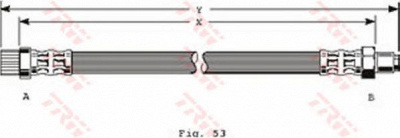 TRW phb370 -  Тормозной шланг