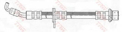 TRW phb389 -  Тормозной шланг