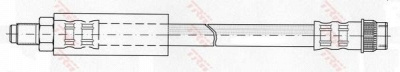 TRW phb403 -  Тормозной шланг