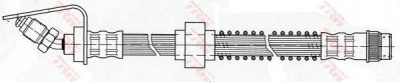TRW phb423 -  Тормозной шланг