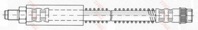 TRW phb449 -  Тормозной шланг