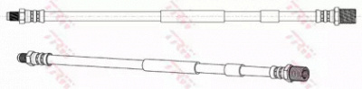 TRW phd1265 -  Тормозной шланг
