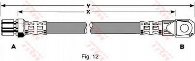 TRW phd281 -  Тормозной шланг