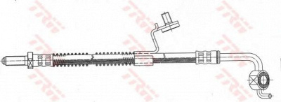 TRW phd344 -  Тормозной шланг