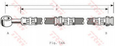 TRW phd346 -  Тормозной шланг