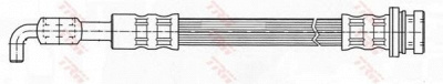 TRW phd424 -  Тормозной шланг