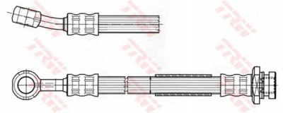 TRW phd450 -  Тормозной шланг