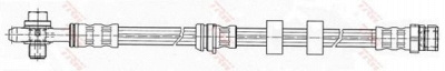 TRW phd503 -  Тормозной шланг