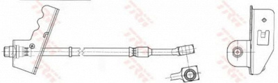 TRW phd7018 -  Тормозной шланг