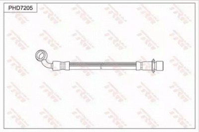 TRW phd7205 -  Тормозной шланг