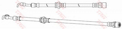 TRW phd991 -  Тормозной шланг