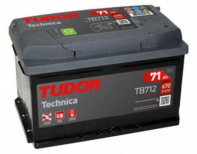 TUDOR tb712 -  Стартерная аккумуляторная батарея| Стартерная аккумуляторная батарея