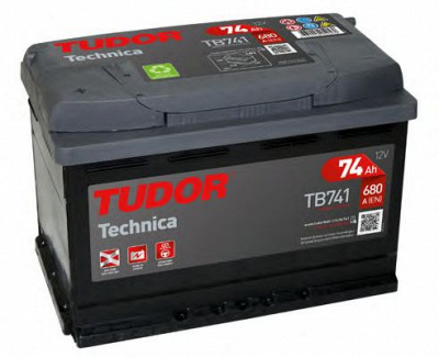 TUDOR tb741 -  Стартерная аккумуляторная батарея| Стартерная аккумуляторная батарея