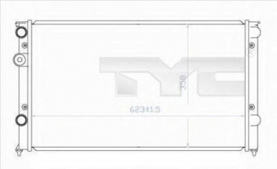 TYC 7370030 -  Радиатор, охлаждение двигателя
