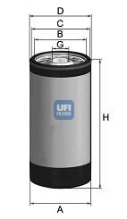 UFI 2328800 -  Масляный фильтр