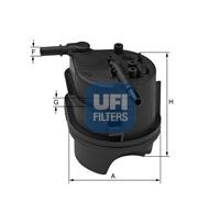 UFI 2401500 -  Топливный фильтр