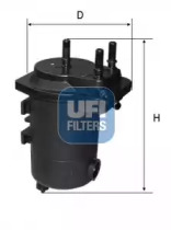 UFI 2413200 -  Топливный фильтр