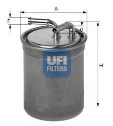 UFI 2443700 -  Топливный фильтр
