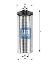 UFI 2500500 -  Масляный фильтр