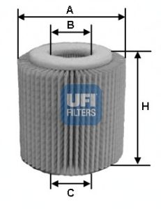 UFI 2505600 -  Масляный фильтр