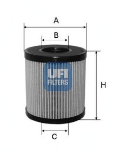 UFI 2506000 -  Масляный фильтр