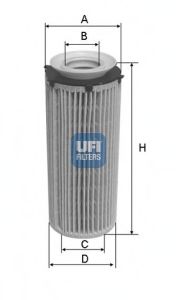 UFI 2509600 -  Масляный фильтр
