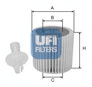 UFI 2511600 -  Масляный фильтр