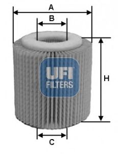 UFI 2515000 -  Масляный фильтр