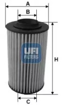 UFI 2516300 -  Масляный фильтр