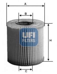 UFI 2516400 -  Фильтр масляный