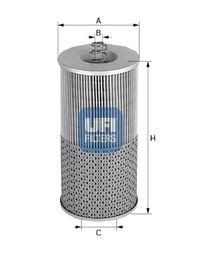 UFI 2542300 -  Масляный фильтр