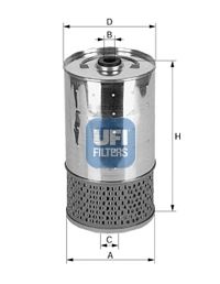 UFI 2549900 -  Масляный фильтр