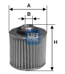 UFI 2551400 -  Масляный фильтр