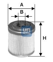 UFI 2555300 -  Масляный фильтр