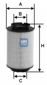 UFI 2601400 -  Топливный фильтр