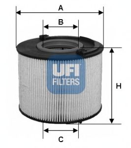 UFI 2601500 -  Топливный фильтр