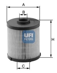 UFI 2602000 -  Топливный фильтр