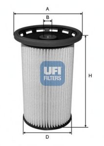 UFI 2602600 -  Топливный фильтр