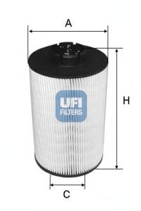 UFI 2603900 -  Топливный фильтр