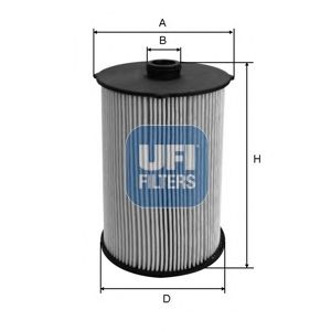 UFI 2604300 -  Топливный фильтр