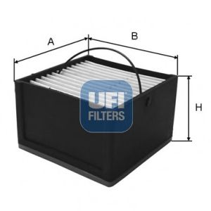 UFI 2606300 -  Топливный фильтр