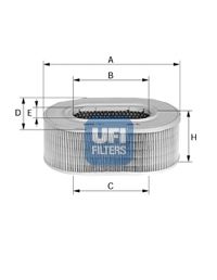 UFI 2707900 -  Воздушный фильтр
